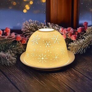Winter Snowflake fairy Lamp Lithophane